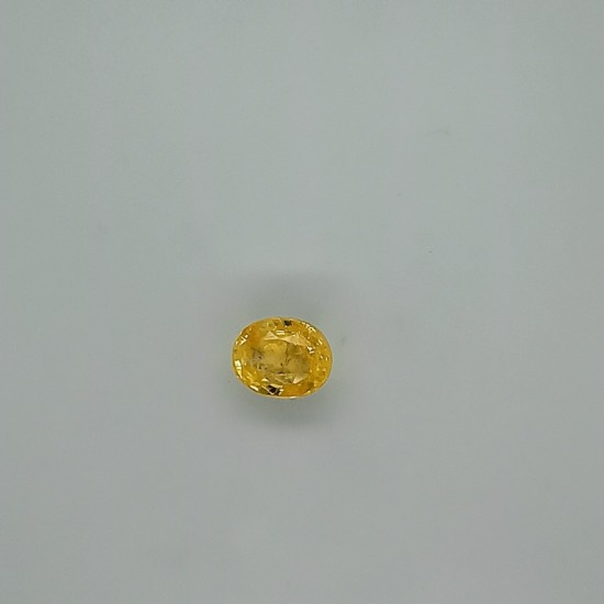 Yellow Sapphire (Pukhraj) 8.23 Ct Certified